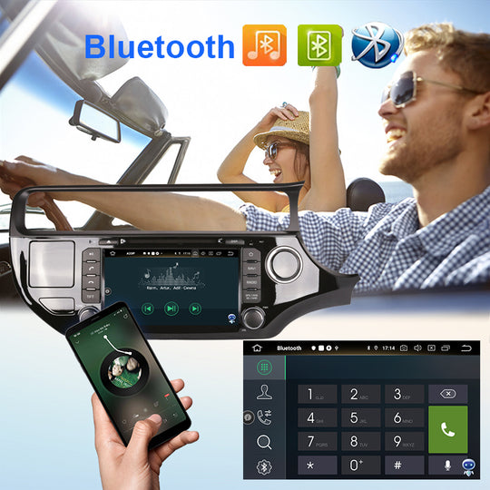 Android 8"  Radio Autoradio for Kia RIO 2015- RHD Car Multimedia Video Player Auto Audio Carplay