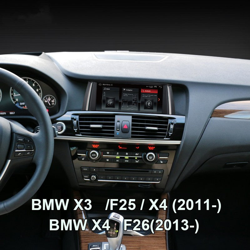 Android Car Radio Stereo for BMW X1 X3 X4 X5 X6 F48 F25 F26 F15 NBT System Car Multimedia Player Center Bluetooth GPS Navigation