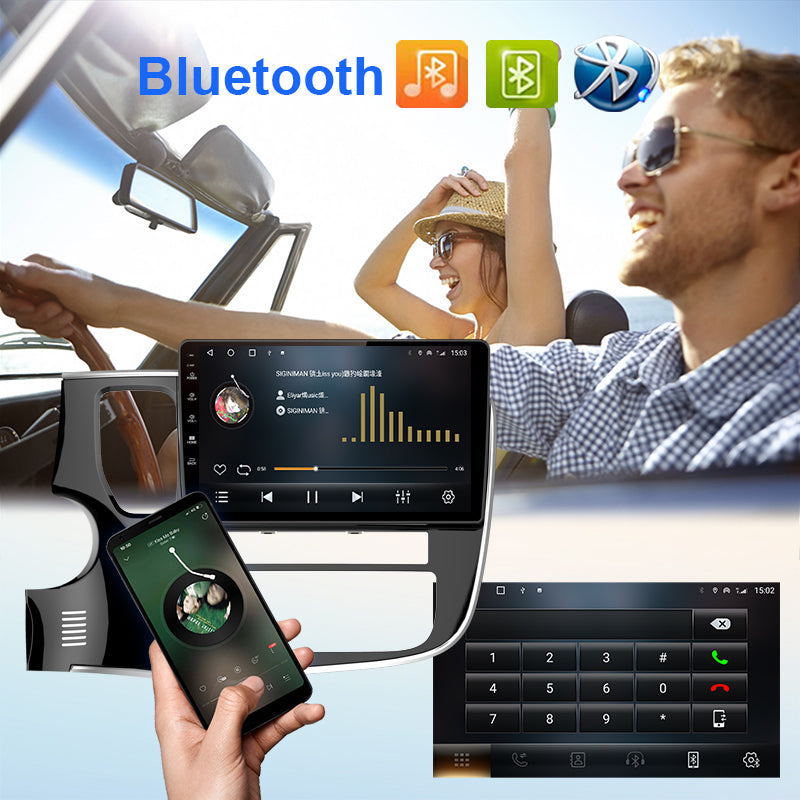 Android 13 Car Radio For MITSUBISHI OUTLANDER 2014- Carplay Multimedia Player 2 Din GPS DVD Head Unit WIFI