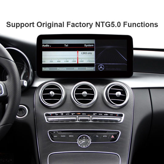 Android10 Car GPS Navigation Radio Multimedia Player for Mercedes-Benz C Class 2014-/W205 NTG 5.0 Stereo With Bluetooth/Wifi/DSP