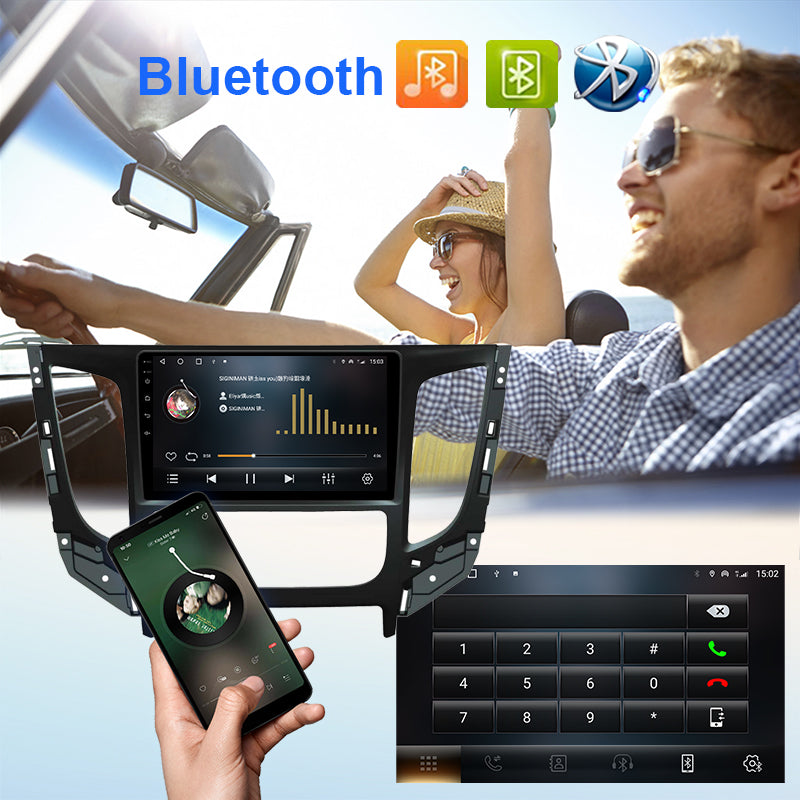 Android Car Radio For Mitsubishi L200 Triton Strakar (Portugal) 2015- AUTO A/C Carplay Navigation Multimedia Player 2 Din DVD Stereo Autoradio