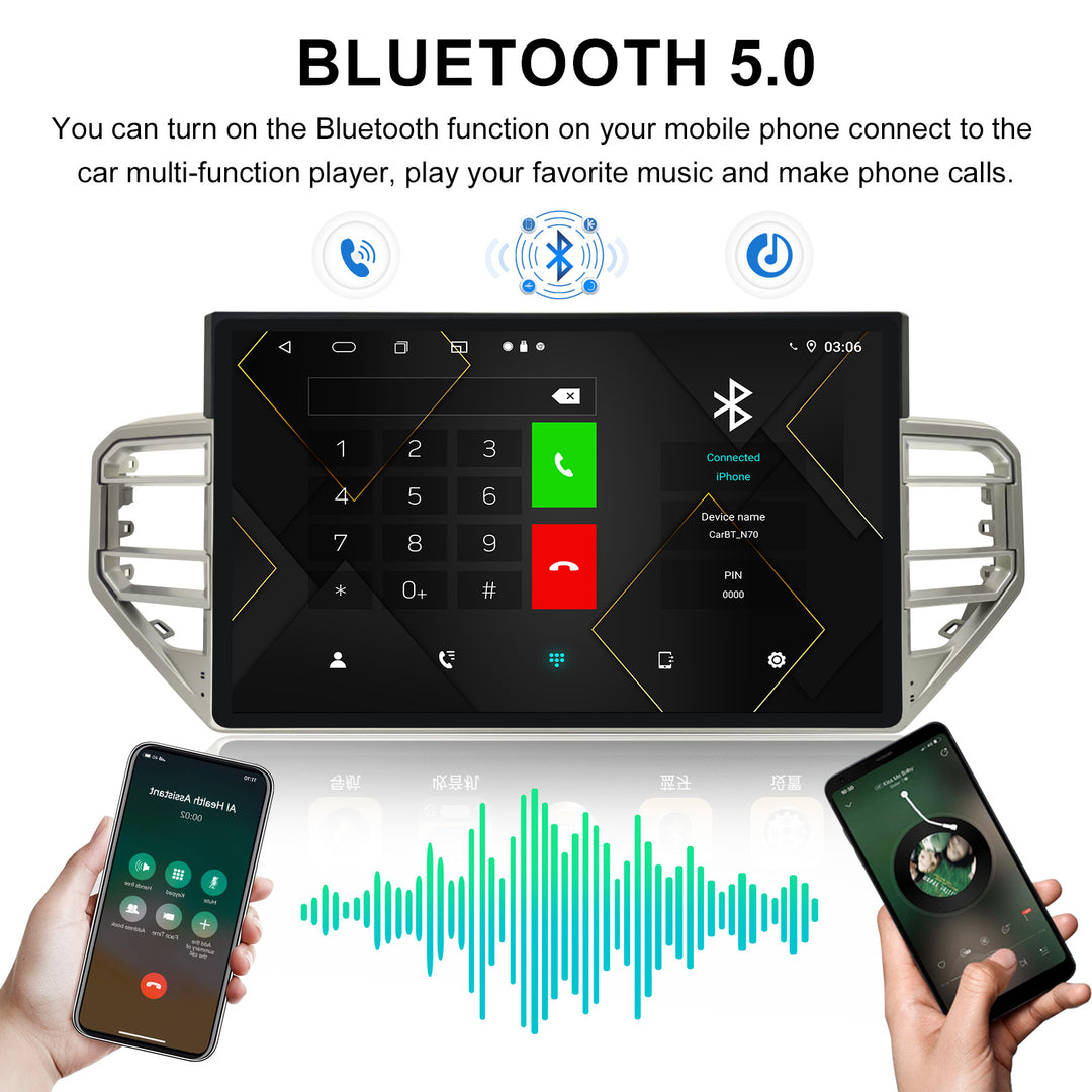 15 Inch Car Multimedia GPS Navigation Radio Player with Android Touch Screen carplay 360 Carplay 4G for Toyota Tundra Sequoia 2022-
