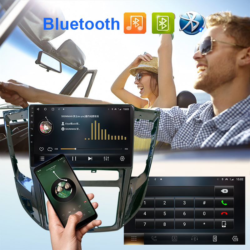 9 Inch Car Radio Android 13 For Mitsubishi Lancer Lancer EX Grand Lancer 2017- QLED AHD Wireless Carplay Auto Multimedia No 2din Stereo RDS