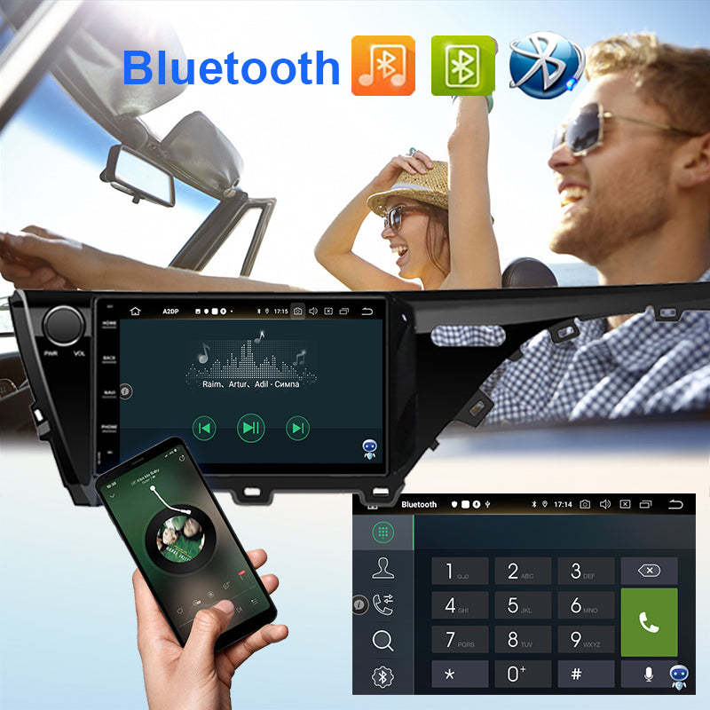 Android 10" Car Multimedia Video Player For Toyota Camry 8 XV 70 2017-2020 Middle Level 2din 64G Bluetooth GPS Navigation Stereo