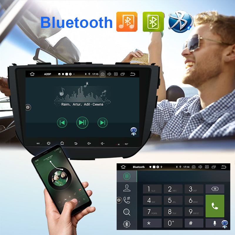 Android Car Radio For Suzuki Brezza 2016- GPS Navigation Auto Carplay Multimedia Player Headunit