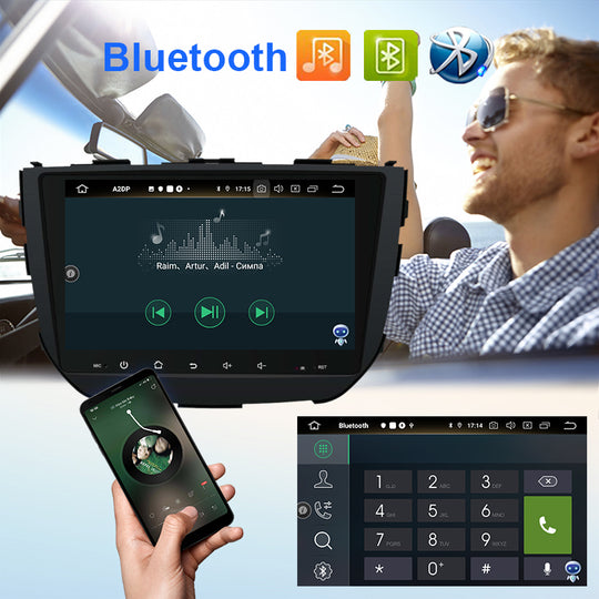 Android Car Radio For Suzuki Brezza 2016- GPS Navigation Auto Carplay Multimedia Player Headunit