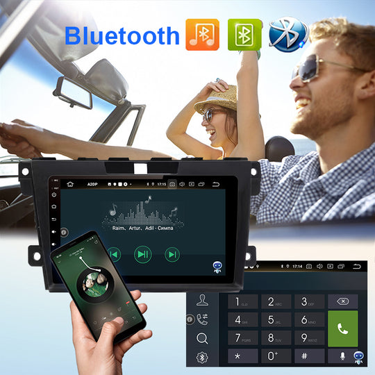 Android 13 radio For MAZDA CX-7 2007- Car stereo Multimedia Video Player carplay Auto GPS Navigation 2din no dvd