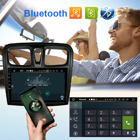 9" Android Car Radio Multimedia Player for For Vehicle Brands/Model Renault 2 Din GPS Carplay Stereo DVD Head Unit