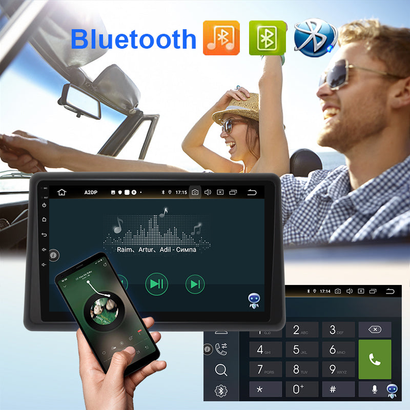 9 inch Car Radio Video Multimedia Player for Renault Express 2021- Android 13 GPS Navigation Carplay 360 Camera RDS