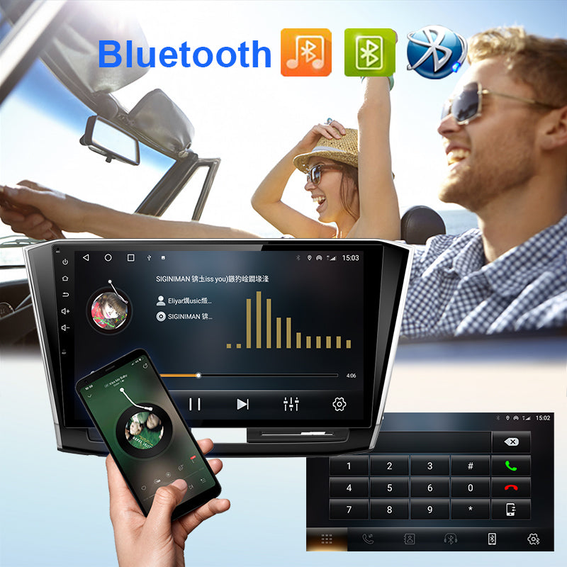2 Din Android Car Stereo Radio For V VW PASSAT 2015- for China Multimedia Video Player Navigation GPS Carplay No DVD Warranty:1 Year