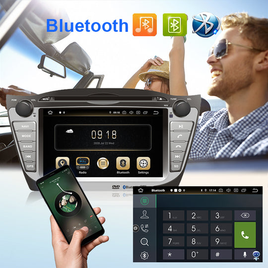 Android Mobil Multimedia Pemutar for HYUNDAI TUCPON IX35/IX 2009-2015 2DIN Radio 4G WiFi Navigation GPS DSP Carplay Head Unit