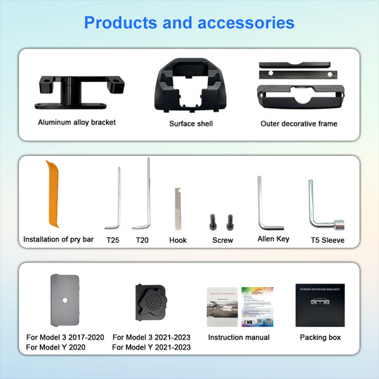 For Tesla Model 3/Y 2017-2023