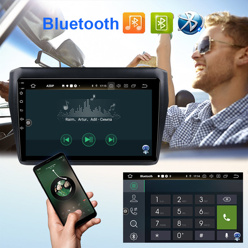 Android Car Video Player Stereo For Suzuki Swift 2017- GPS Navigation Multimedia Carplay Head Unit