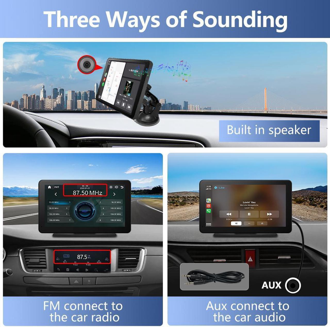7 Inch Full HD Touch Screen Carplay