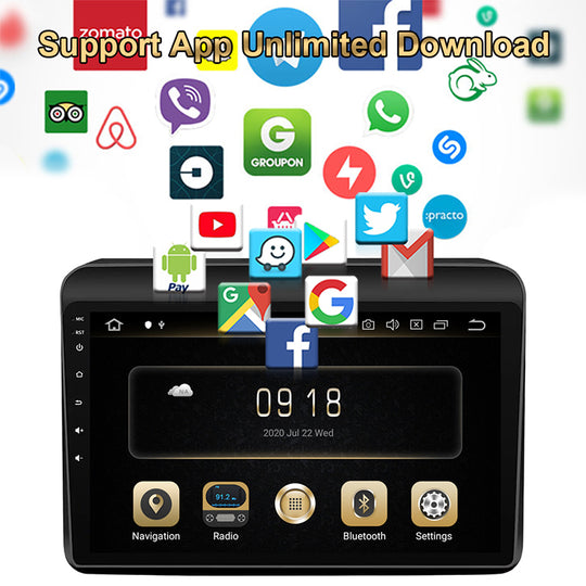 9 Inch Android Car Stereo For SUZUKI Ertiga 2018- Multimedia Player Navigation GPS Wireless Carplay Auto Radio Headunit
