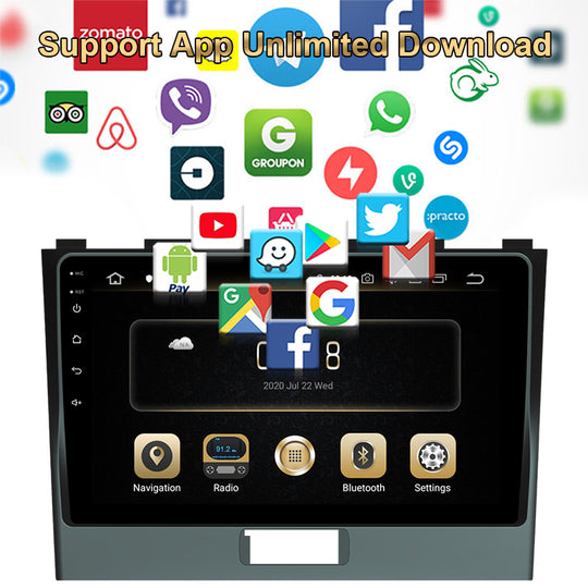 Android Car Multimedia Player For SUZUKI Wagon R 2017- GPS Naviagtion Wireless Carplay Android Autoradio