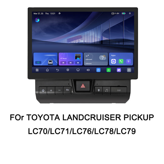11.8" Android Car Radio for Toyota Land Cruiser LC76 LC70 LC75 LC79 GPS Navigation Stereo DSP 2 din bluetooth Carplay Head Unit