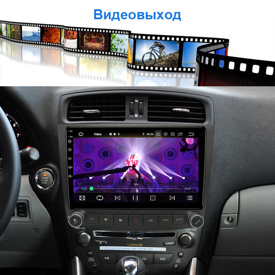Android Car Stereo for Lexus IS 2005-2015 Carplay Radio GPS Navi Multimedia Wifi 10 Inch Touch Screen Headunit