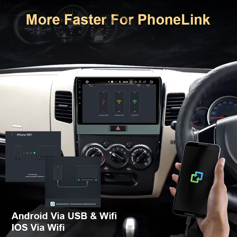 Android Car Multimedia Player For SUZUKI Wagon R 2017- GPS Naviagtion Wireless Carplay Android Autoradio