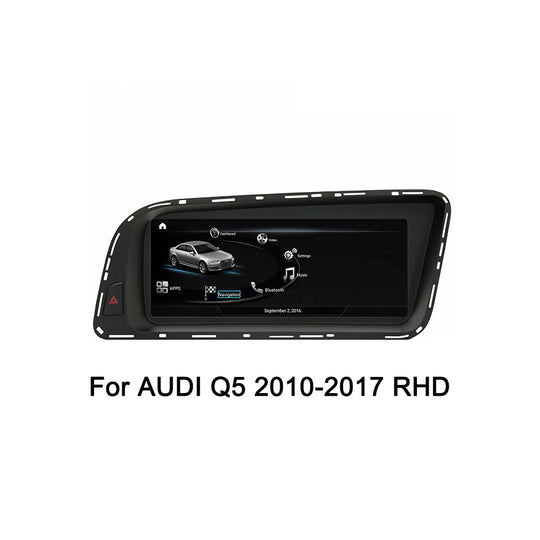 8.8 Inch Car Radio For Audi Q5 2010-2017 RHD GPS Navigation Automotive Carplay Android Auto Headunit