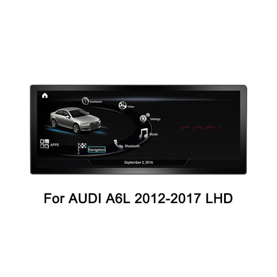 12.3 Inch Android Auto Multimedia Player Radio For AUDI A6L 2012-2017 LHD GPS Navigation Wireless Carplay
