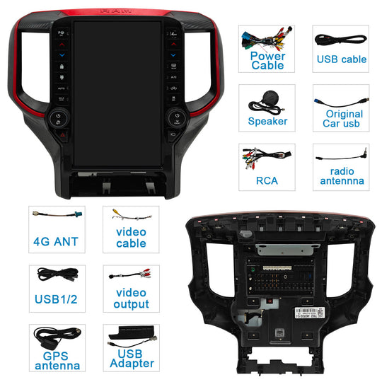  For Dodge RAM 1500 2500 2019-2022