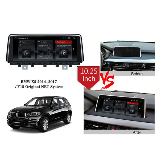 Android Car Radio for BMW X5 F15 2014 2015 2016 2017 Car Stereo Receiver In-Dash GPS Navigation Multimedia Video Player Head Unit