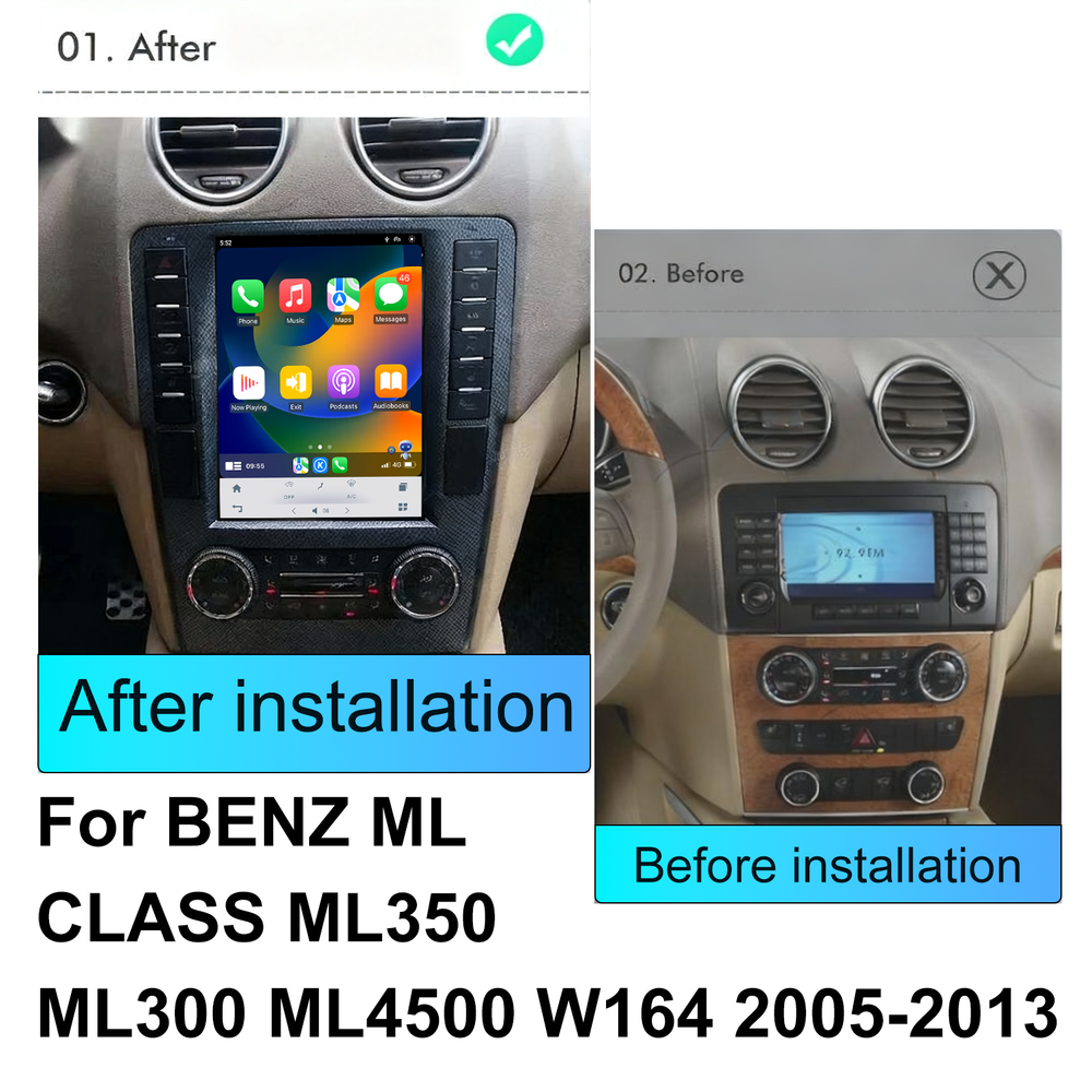 BENZ ML CLASS ML350|Car Radio Stereo|2005-2013| Headunit Multimedia Player