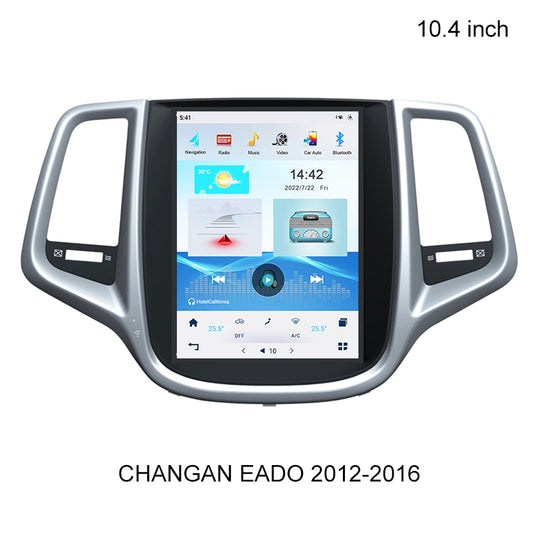 KSPIV | 10.4 inch | Android Car Multimedia Player | CHANGAN EADO 2012-2016