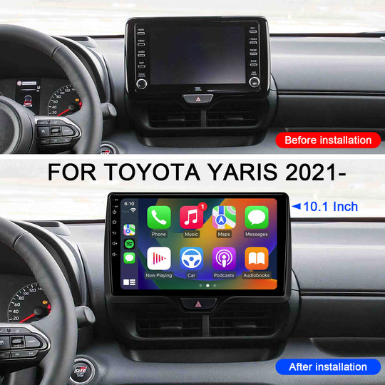 Kspiv | 10.1 Inch |TOYOTA YARIS 2021- | Car Radio | Touch Screen | GPS Navigation Radio