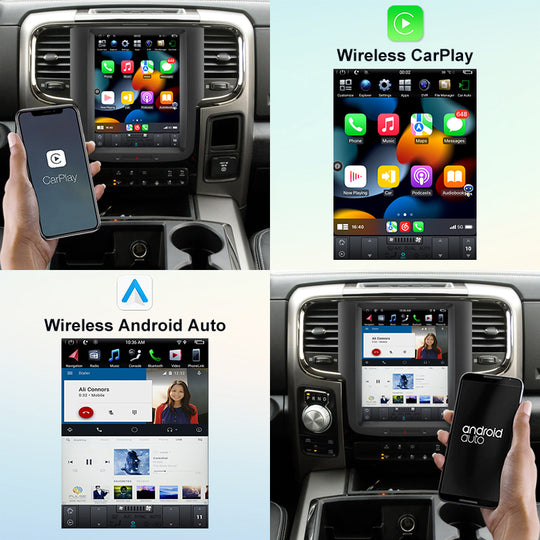 KSPIV | Android 13 | Car Radio | Dodge RAM 1500 2500 3500 Trucks Pickup | 2012 - 2018