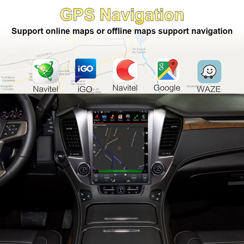 KSPIV | 12.1 Inch Car Radio | GMC Yukon 2015- Tahoe 2014- Suburban Denali 2014- |  Low Version