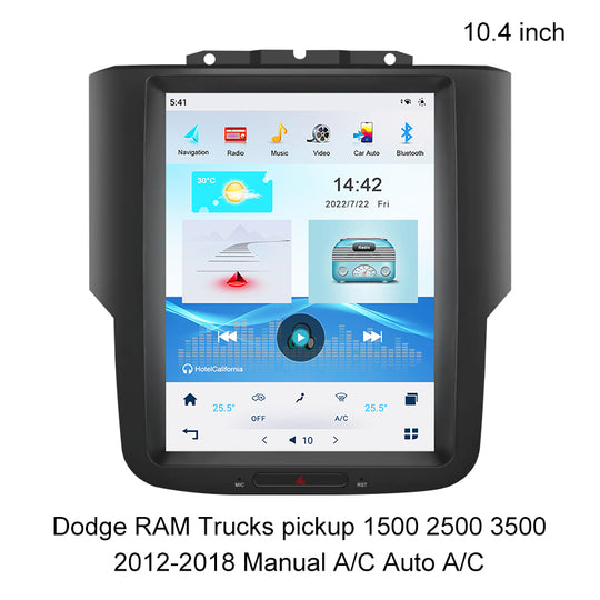 KSPIV | Android 13 | Car Radio | Dodge RAM 1500 2500 3500 Trucks Pickup | 2012 - 2018