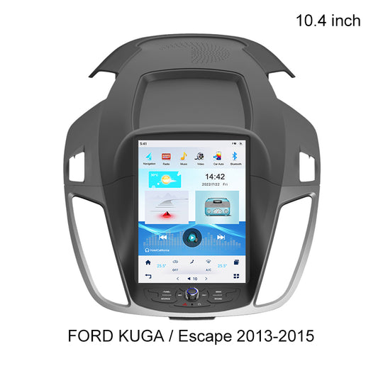 KSPIV 2023 Newest Tesla Style Car Radio for Ford Kuga Escape 2013-2018 Android11 Car Multimedia Player Navigation GPS Stereo Head Unit