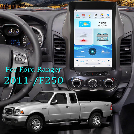 KSPIV Android Car Radio for Ford Ranger 2011-/ F250 Head Unit Video Audio Player in Dash Multimedia GPS Navigation with Carplay/ Android Auto