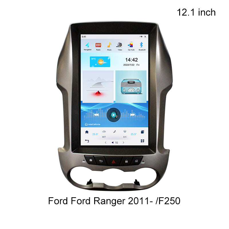 KSPIV Android Car Radio for Ford Ranger 2011-/ F250 Head Unit Video Audio Player in Dash Multimedia GPS Navigation with Carplay/ Android Auto