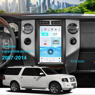 KSPIV | FORD EXPEDITION | Car Stereo Radio | AUTO A/C | 2007-2014 | Android 13