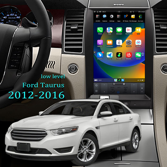 KSPIV | Ford Taurus 2012-2016 | Android 13 |Tesla Style Screen | Car GPS Navigation Radio