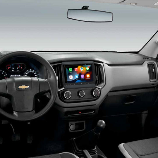 9 Inch Touch Screen Car Radio For Chevrolet S10 TrailBlazer 2017- Auto AC wireless carplay android auto adapter