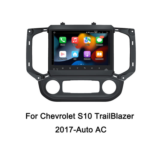 9 Inch Touch Screen Car Radio For Chevrolet S10 TrailBlazer 2017- Auto AC wireless carplay android auto adapter