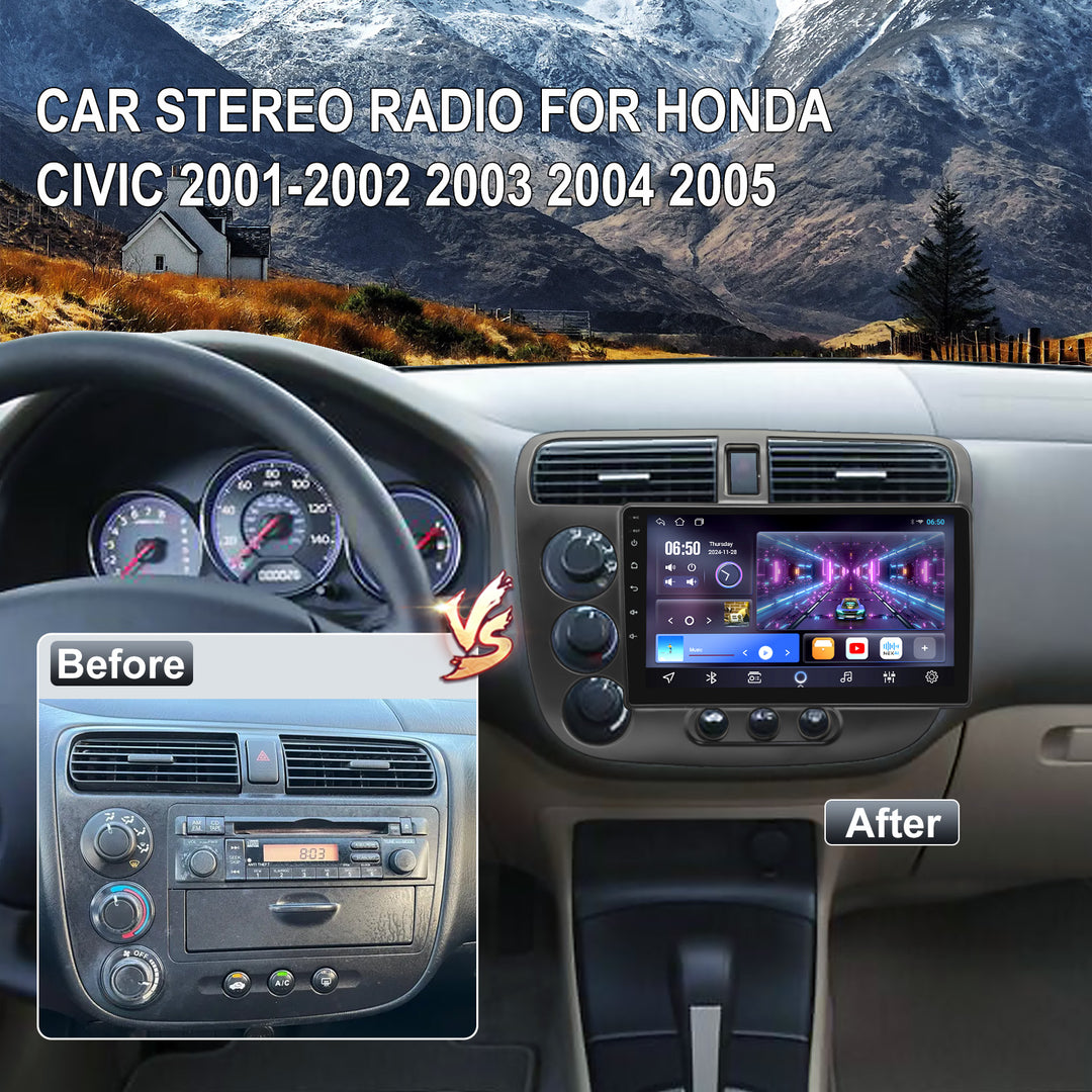 For Honda CIVIC 2001-2005