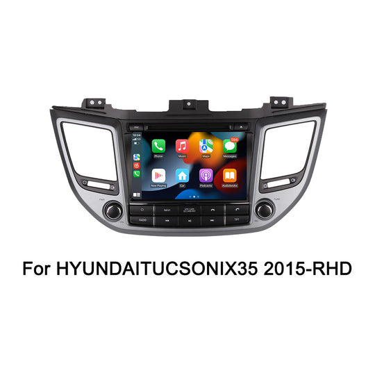 Android 8 Inch Car Radio for HYUNDAI TUCSON IX35 2015- RHD Head Unit DSP 2Din Multimedia Video Player Navigation GPS