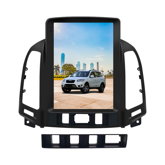 KSPIV 10.4 Inch Android Tesla Vertical Screen Car Multimedia Player For HYUNDAI SANTA FE 2006-2012 Bluetooth Unit GPS Navigation