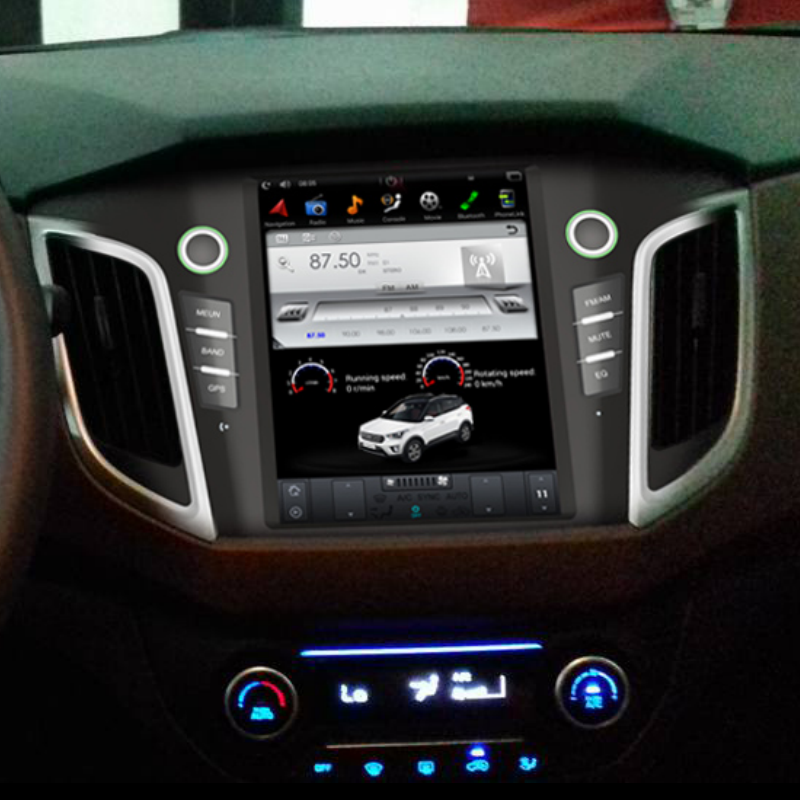 KSPIV Android 10.4 inch Car Radio For HYUNDAI IX25 /CRETA 2014-Tesla Vertical Screen Multimedia Stereo GPS Autoradio Navigation Carplay
