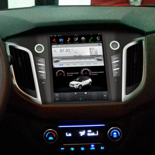 KSPIV Android 10.4 inch Car Radio For HYUNDAI IX25 /CRETA 2014-Tesla Vertical Screen Multimedia Stereo GPS Autoradio Navigation Carplay