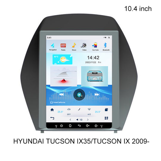 KSPIV Android 10.4 Inch Car Multimedia Player For HYUNDAI TUCSON IX35 IX 2009- GPS Navigation Head Unit