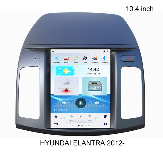 KSPIV Android Qualcomm 6125 Tesla Style Screen Car Stereo FOR HYUNDAI ELANTRA 2012- GPS Navigation Carplay Head Unit