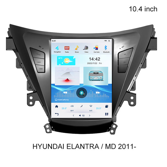 KSPIV Android 10.4 Inch Car Multimedia Stereo For HYUNDAI ELANTRA / MD 2011- Head Unit with Bluetooth, WIFI, Mirror Link