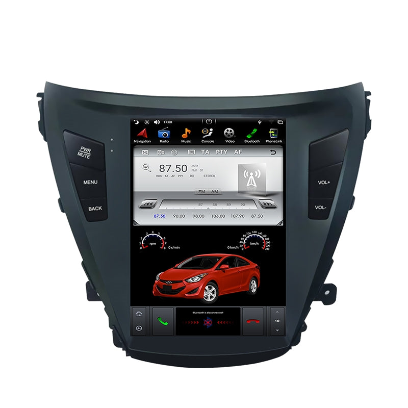 KSPIV Android 10.4 Inch Tesla Vertical Screen Car Stereo For HYUNDAI ELANTRA 2014- GPS Navigation with Carplay