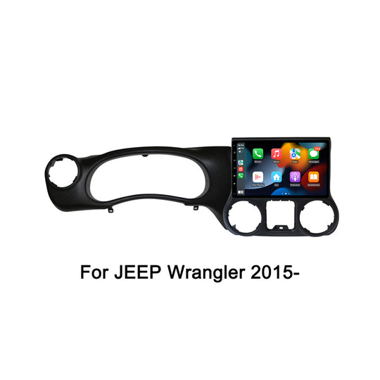 KSPIV 10.1 Inch Car Radio For Jeep Wrangler 2015  2Din Android Octa Core Car Stereo DVD GPS Navigation Player QLED Screen Carplay